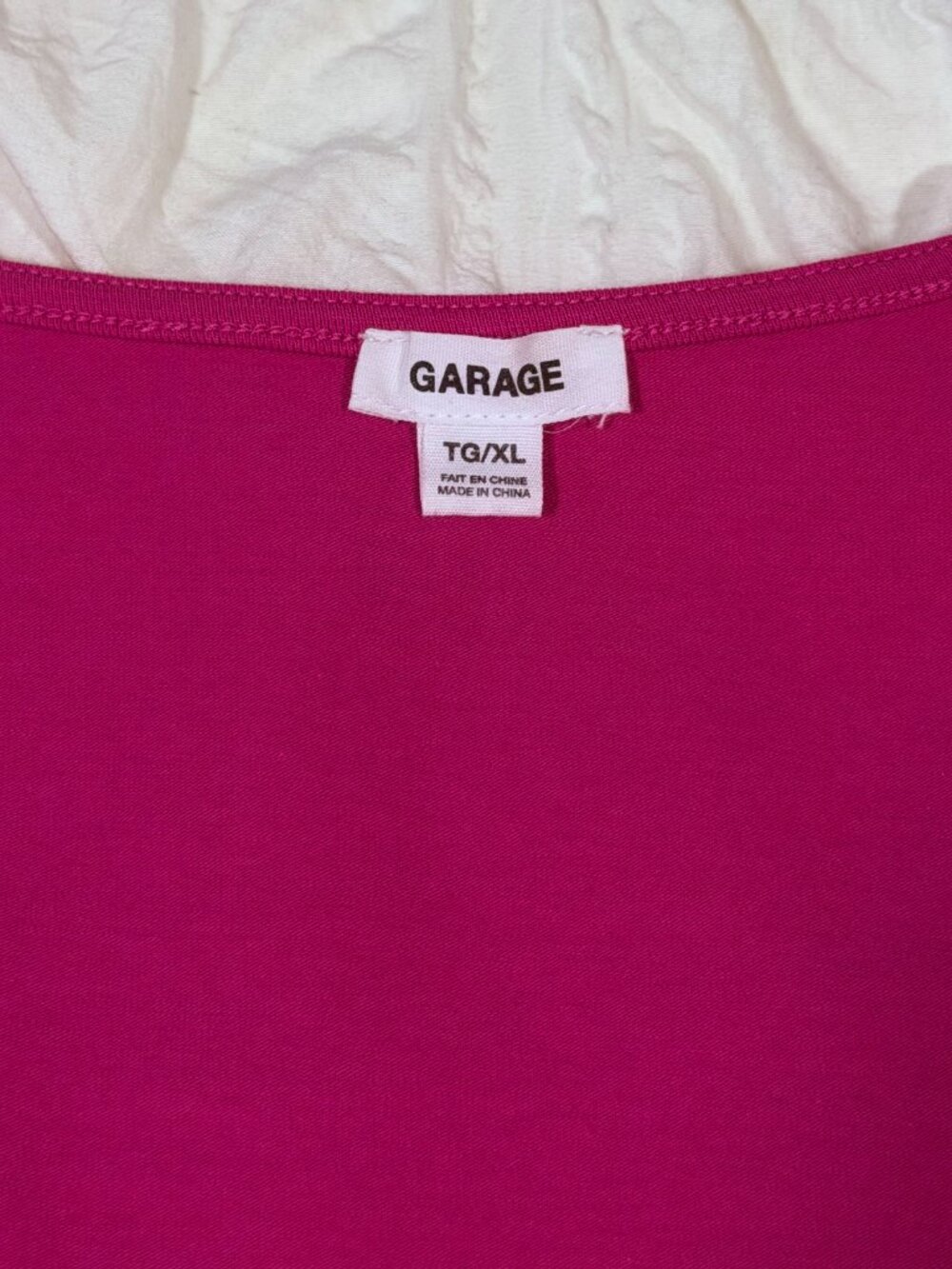 Garage Raspberry Cheeks Square Neck Top - Picture 3 of 3